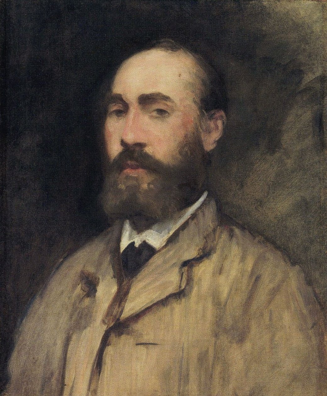 Jean-Baptiste Fauren muotokuva tekijältä Édouard Manet