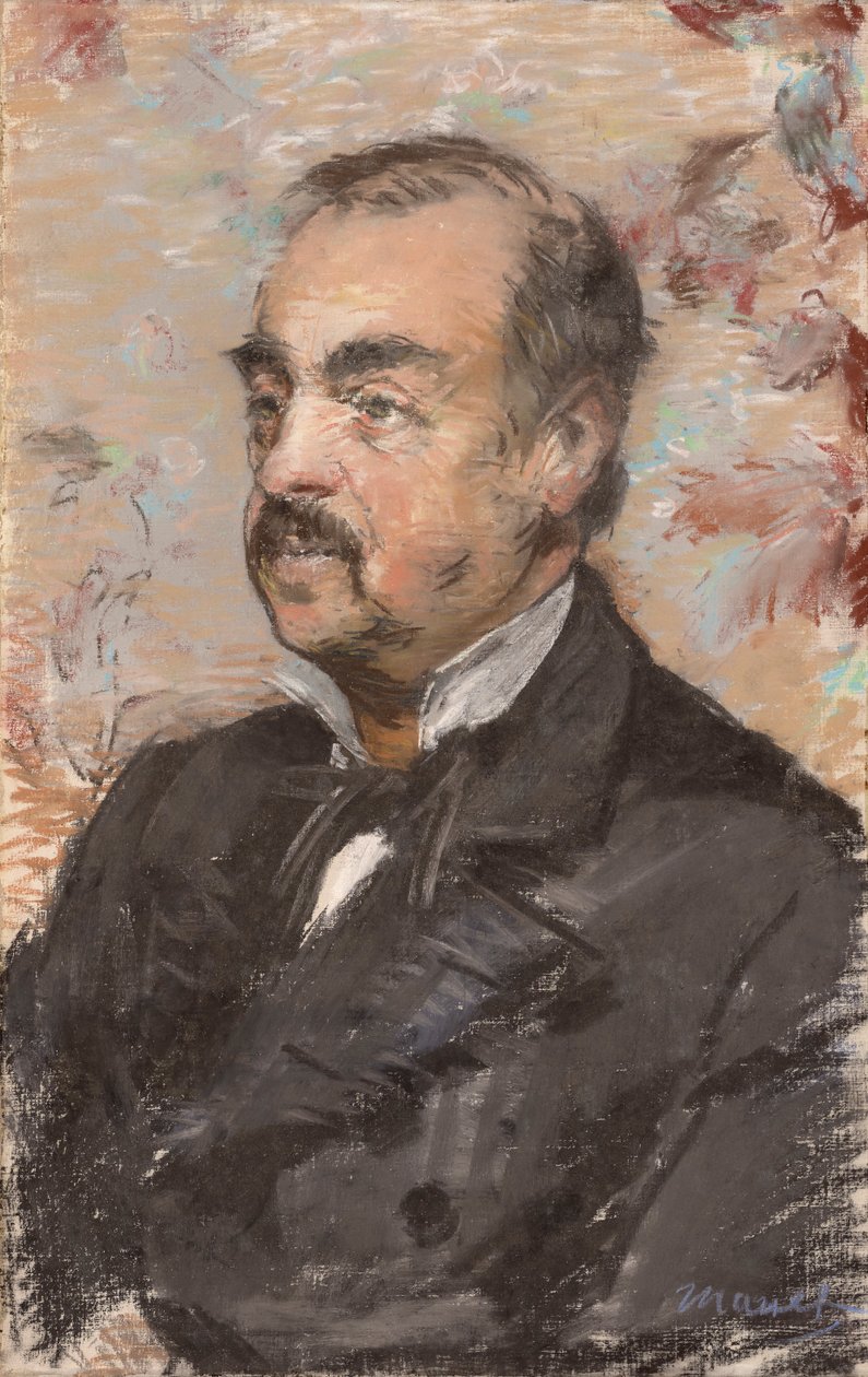 Julien de la Rochenoiren muotokuva tekijältä Édouard Manet