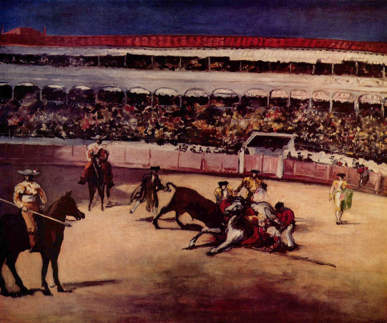 Stierkampf tekijältä Édouard Manet