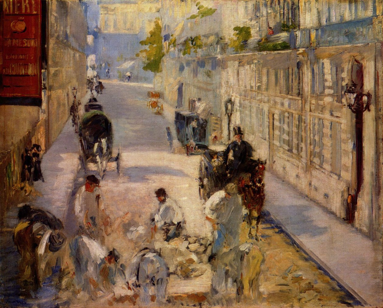 Tienpitäjät tekijältä Édouard Manet