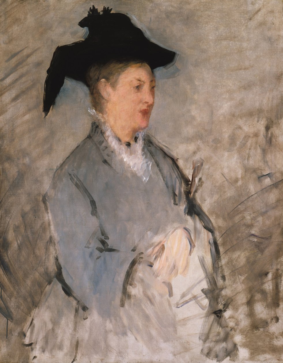 Suzanne Leenhoff tekijältä Édouard Manet
