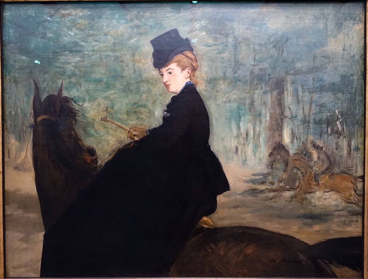 Amazon, Marie Lefeburen muotokuva tekijältä Édouard Manet