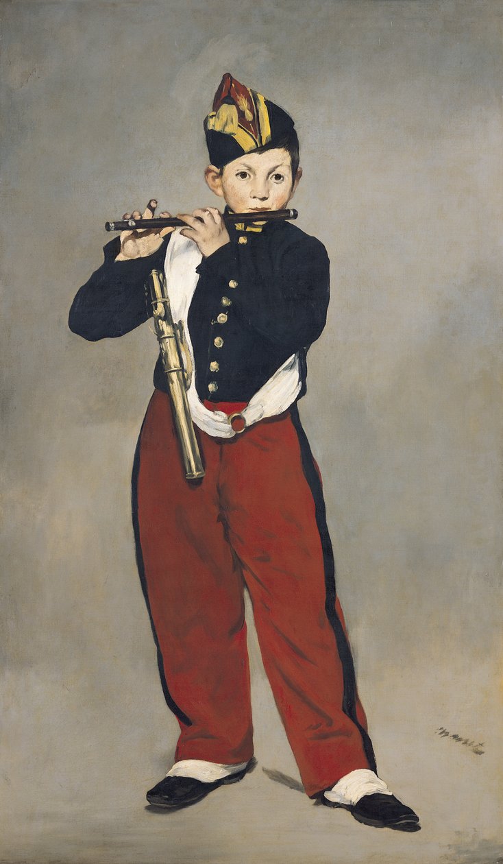 Fifer, 1866 tekijältä Édouard Manet