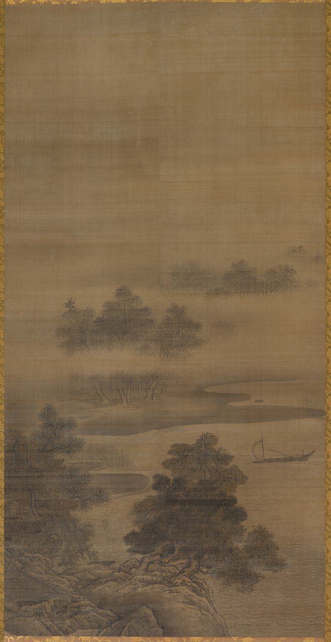 Maisema tekijältä follower of Sesshū Tōyō