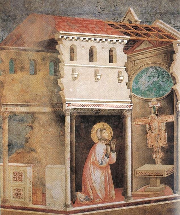 Krusifiksin ihme tekijältä Giotto di Bondone