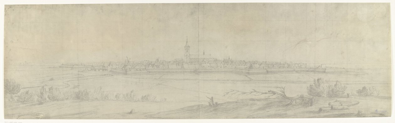 Näkymä Naardenista, 1672 Manufacture des Gobelinsissa (sarjan nimi) säilytetyt valokuvat Adam Frans van der Meulenin piirustuksista Ranskan hyökkäyksestä Alankomaihin vuonna 1672 tekijältä frères Moreau