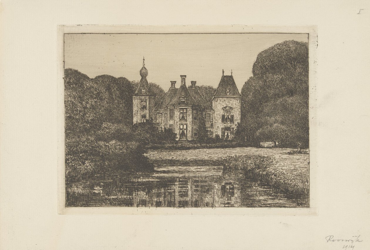 Rooswijkin talo tekijältä jonkheer Barthold Willem Floris van Riemsdijk