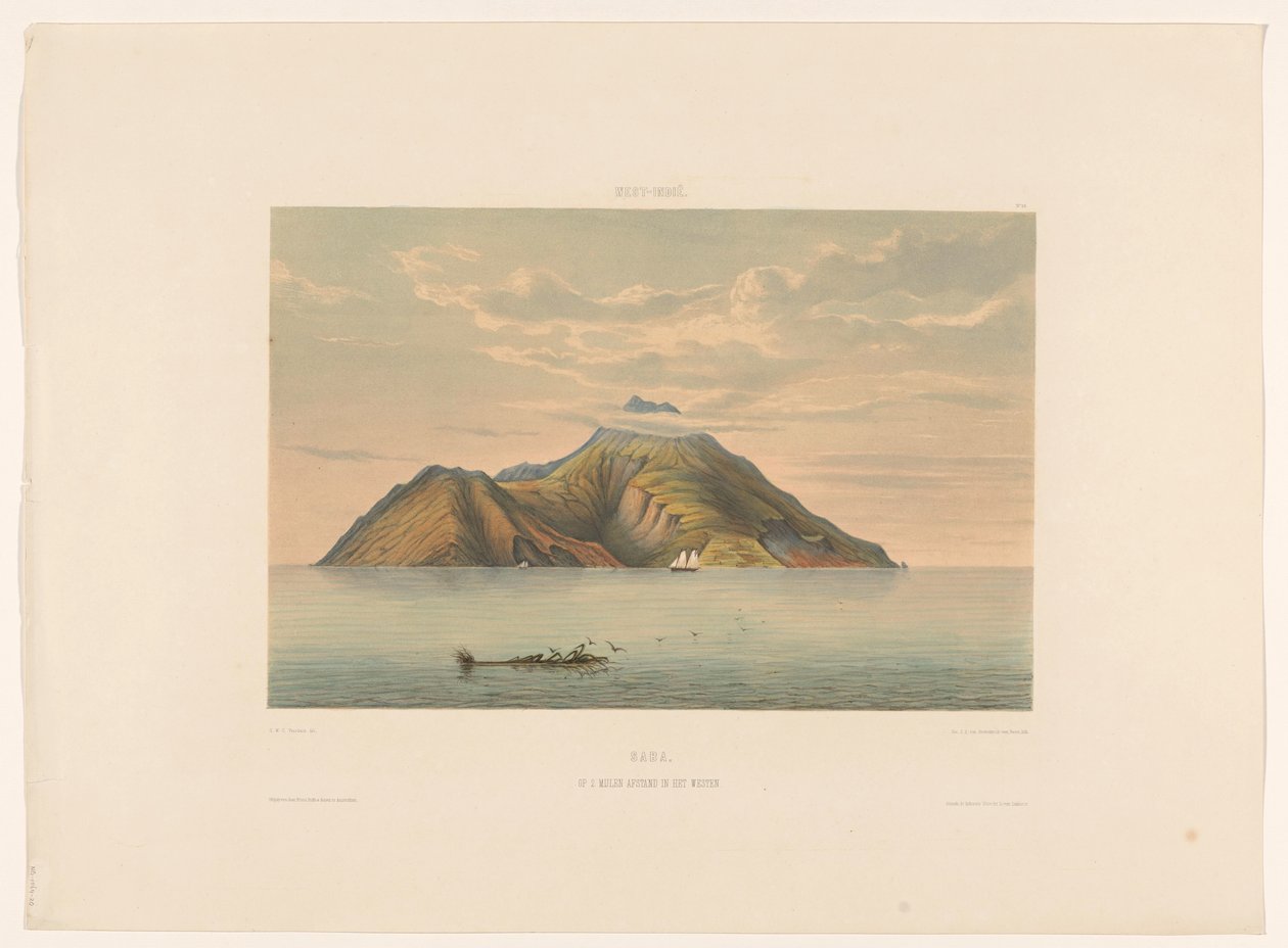Saba Saba. 2 mailia länteen. (otsikko esineessä) tekijältä jonkheer Jacob Eduard van Heemskerck