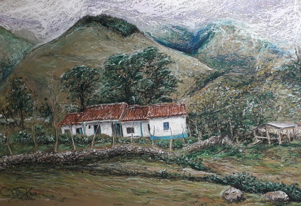 PAISAJE ANDINO - LLANO LARGO VENEZUELA tekijältä miguelmendez_art.ve