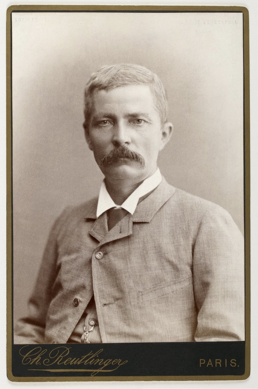 Henry Morton Stanley (1841-1904), Keski-Afrikan Walesin tutkimusmatkailija tekijältä Léopold Émile Reutlinger