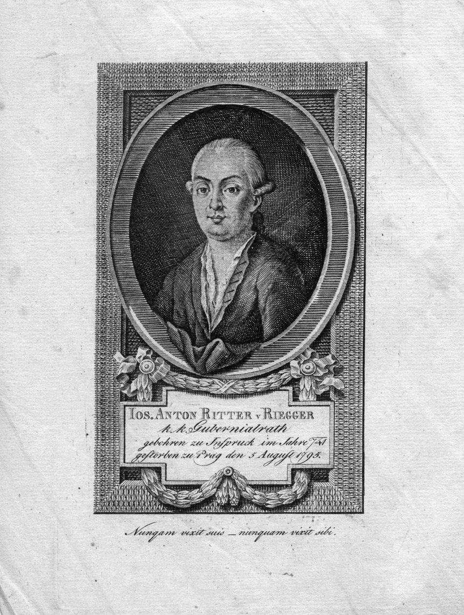 Josef Anton von Riegger tekijältä non identifié