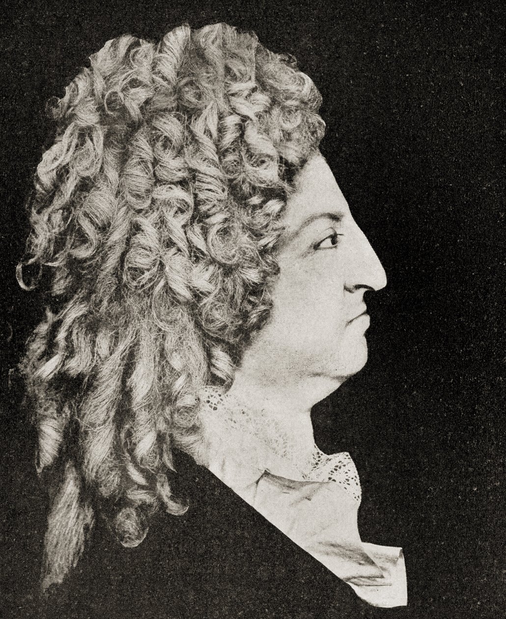 Ludvig XIV (1638-1715) Ranskan kuningas vuonna 1706 tekijältä Antoine Benoist or Benoit du Cercle