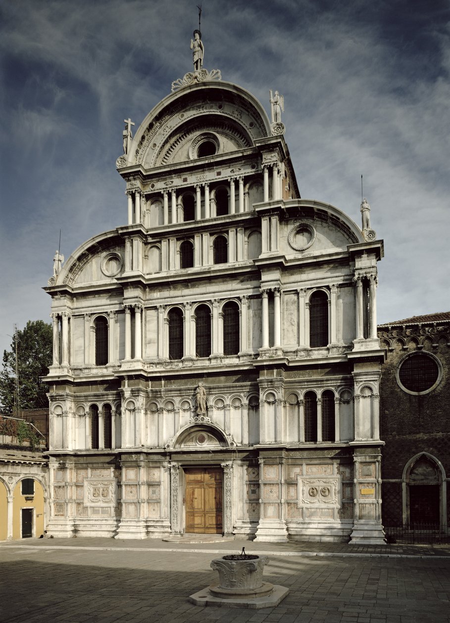San Zaccarian kirkko, 1480-1500 tekijältä Mauro Coducci or Codussi
