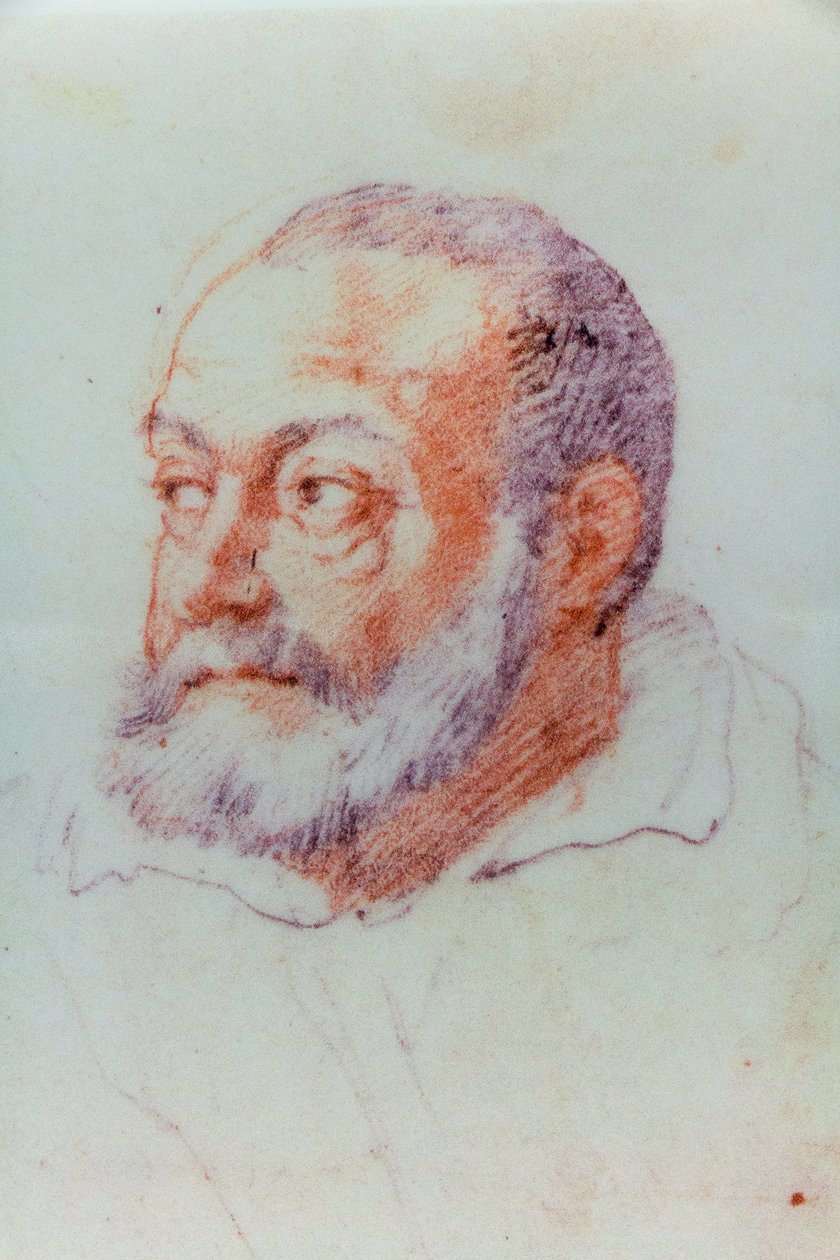 Jacopo Barozzi da Vignolan muotokuva tekijältä or Zuccaro Federico Zuccari