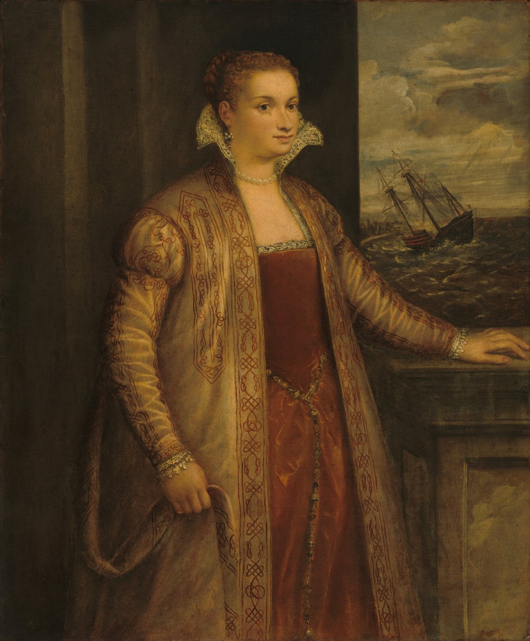 Emilia Spilimbergosta tekijältä possibly begun by Gian Paolo Pace Assistant of Titian