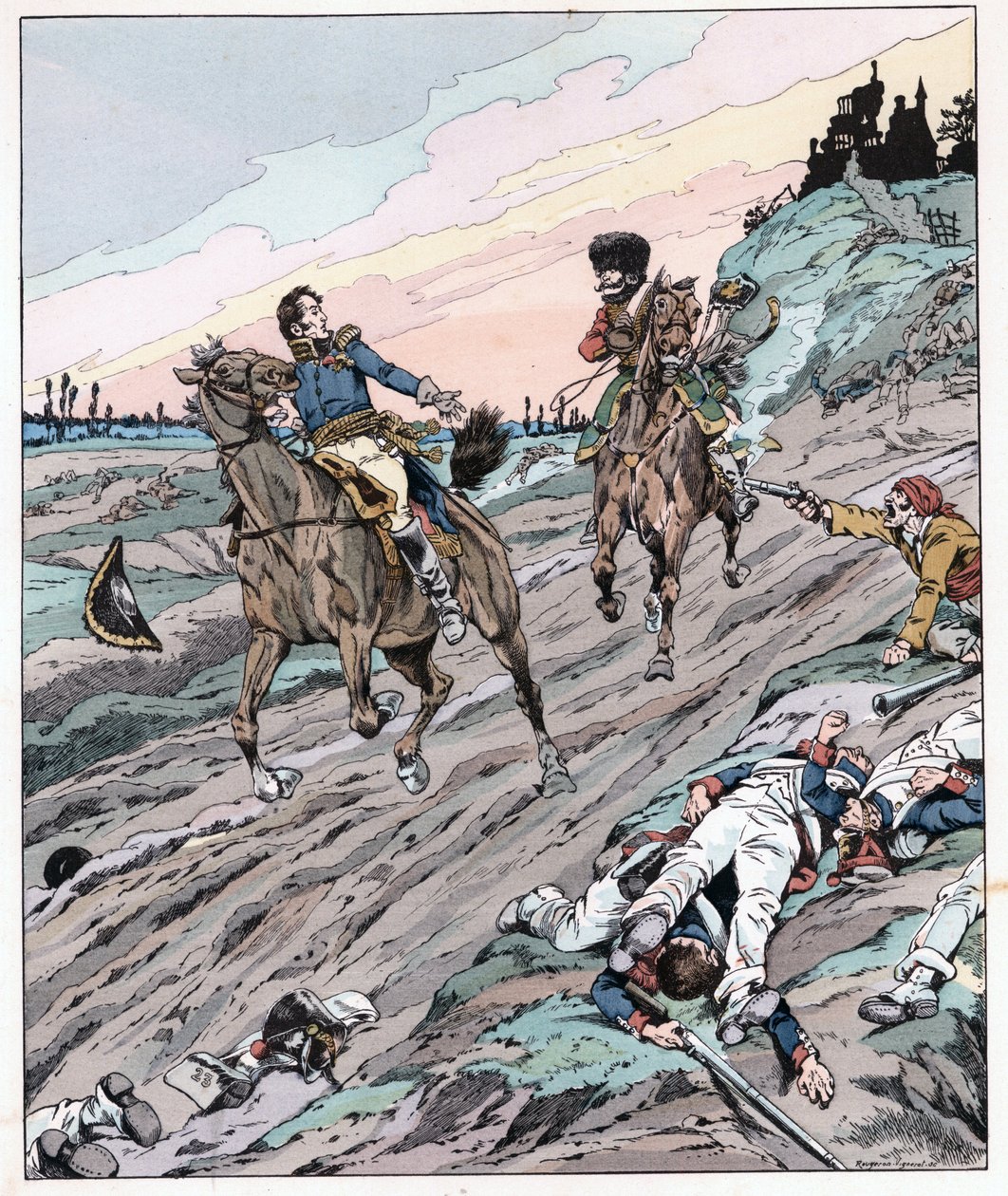 Anna hänen juoda vielä kenraali Hugon sanat (Joseph Leopold Sigisbert Hugo tekijältä pseudonym for Onfray de Breville Jacques Job