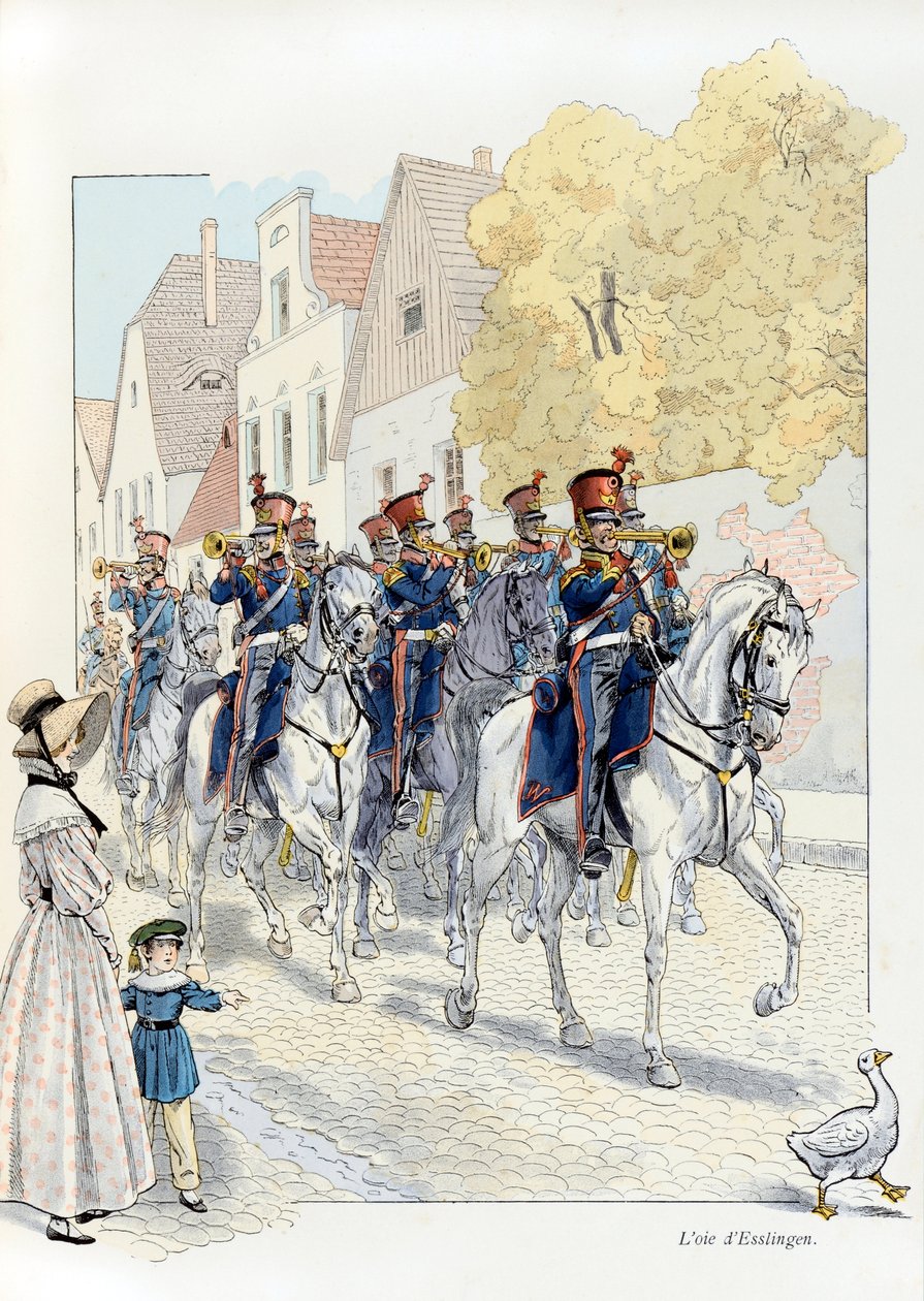 Kuvitus kirjasta "A la Glory des Betes" -teksti kirjoittaja A Fabre, piirustukset Jacques Marie Gaston Onfray de Breville dit JOB (1858-1931), kustantaja Maison Alfred Mame et fils: L
