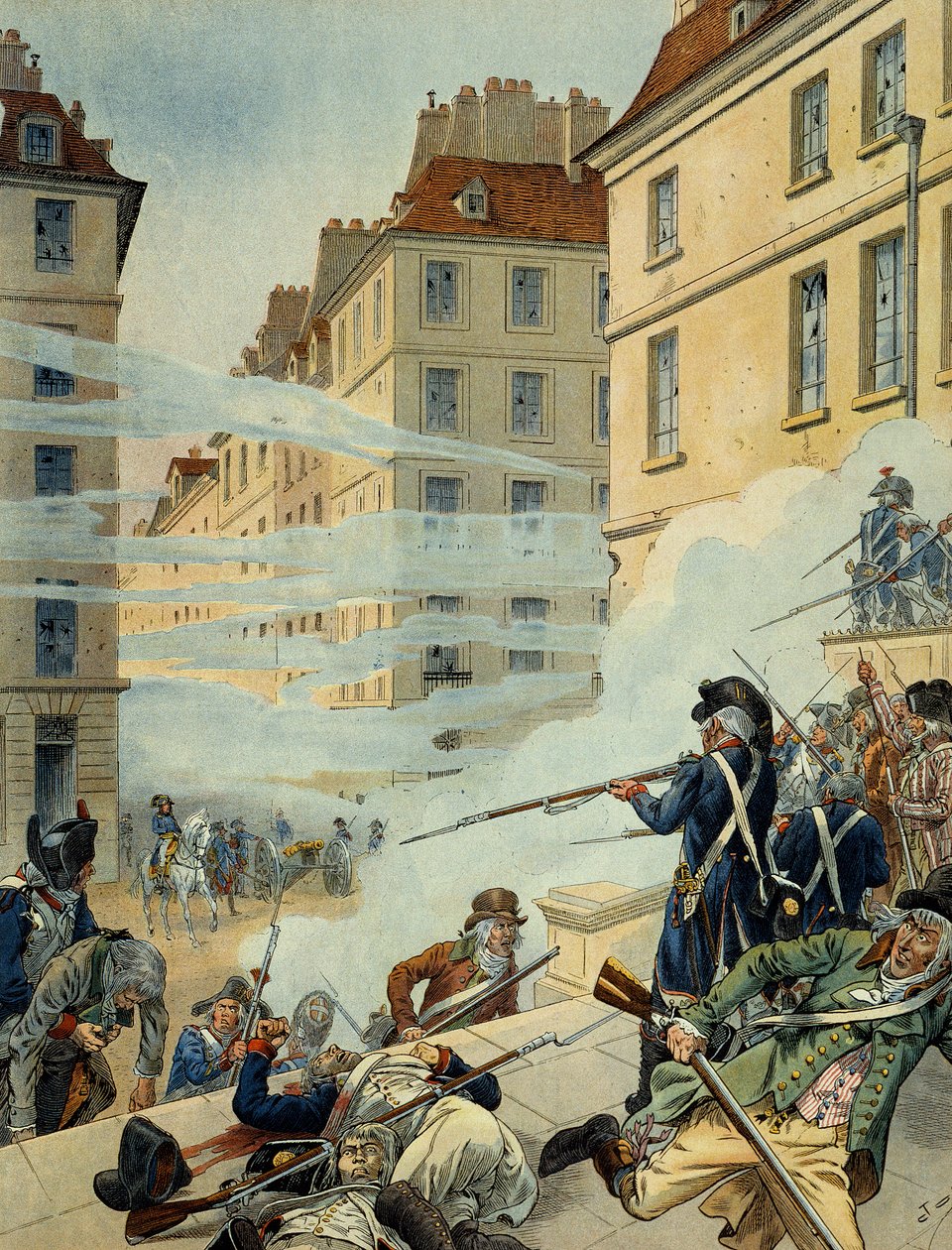 Royalistien kapina konventtia vastaan 5. lokakuuta tekijältä pseudonym for Onfray de Breville Jacques Job