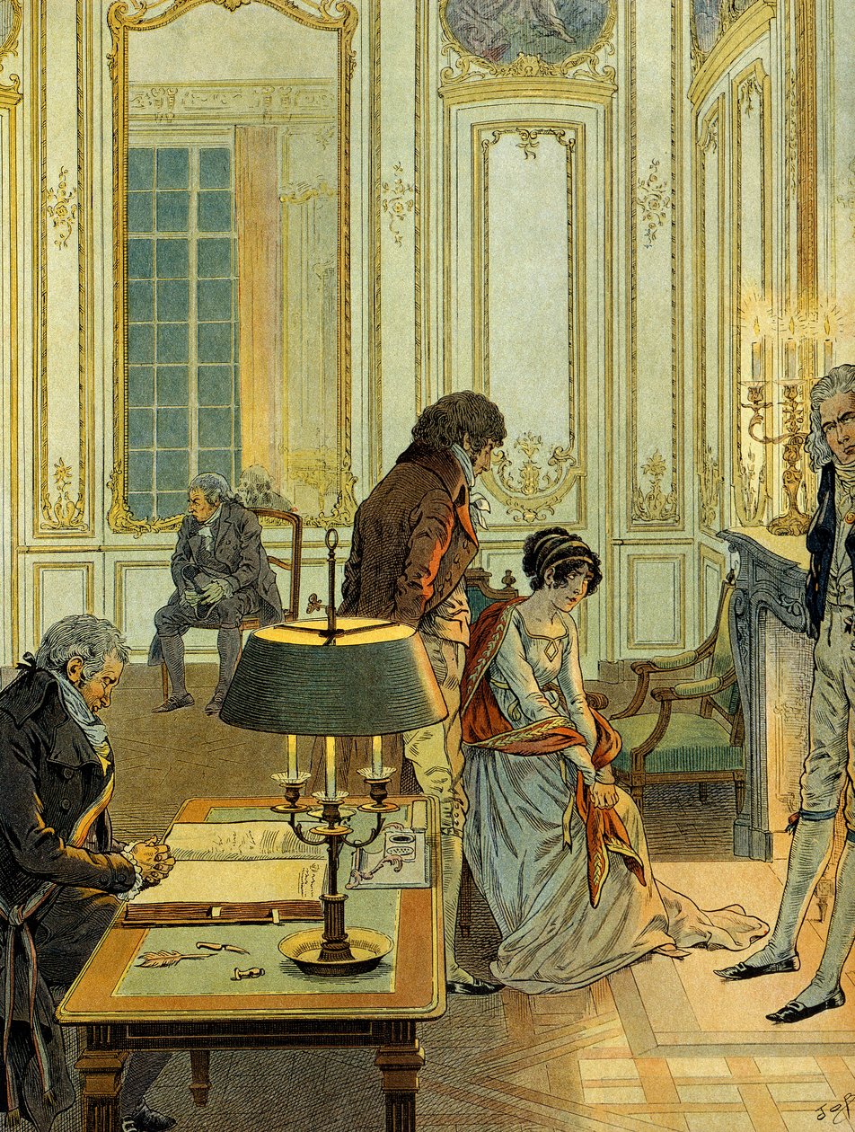 Napoleon I Bonaparten siviiliavioliiton päivä tekijältä pseudonym for Onfray de Breville Job