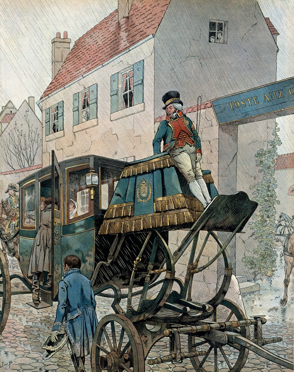 Napoleon I Bonaparten tapaaminen tekijältä pseudonym for Onfray de Breville Job