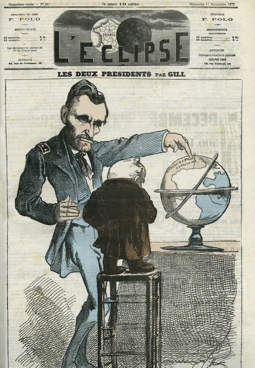 Kaksi presidenttiä, Ulysses Simpson Grant tekijältä pseudonym for Onfray de Breville Job