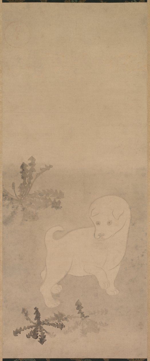 Pentu voikukkien kanssa tekijältä studio of Tawaraya Sōtatsu