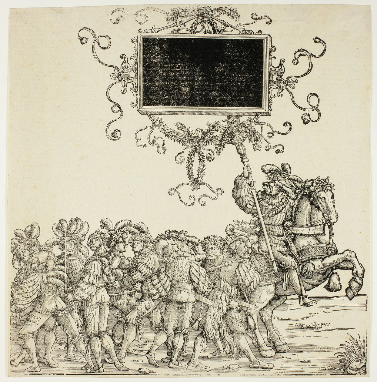 Maximilianuksen voitto tekijältä the Elder Hans Burgkmair