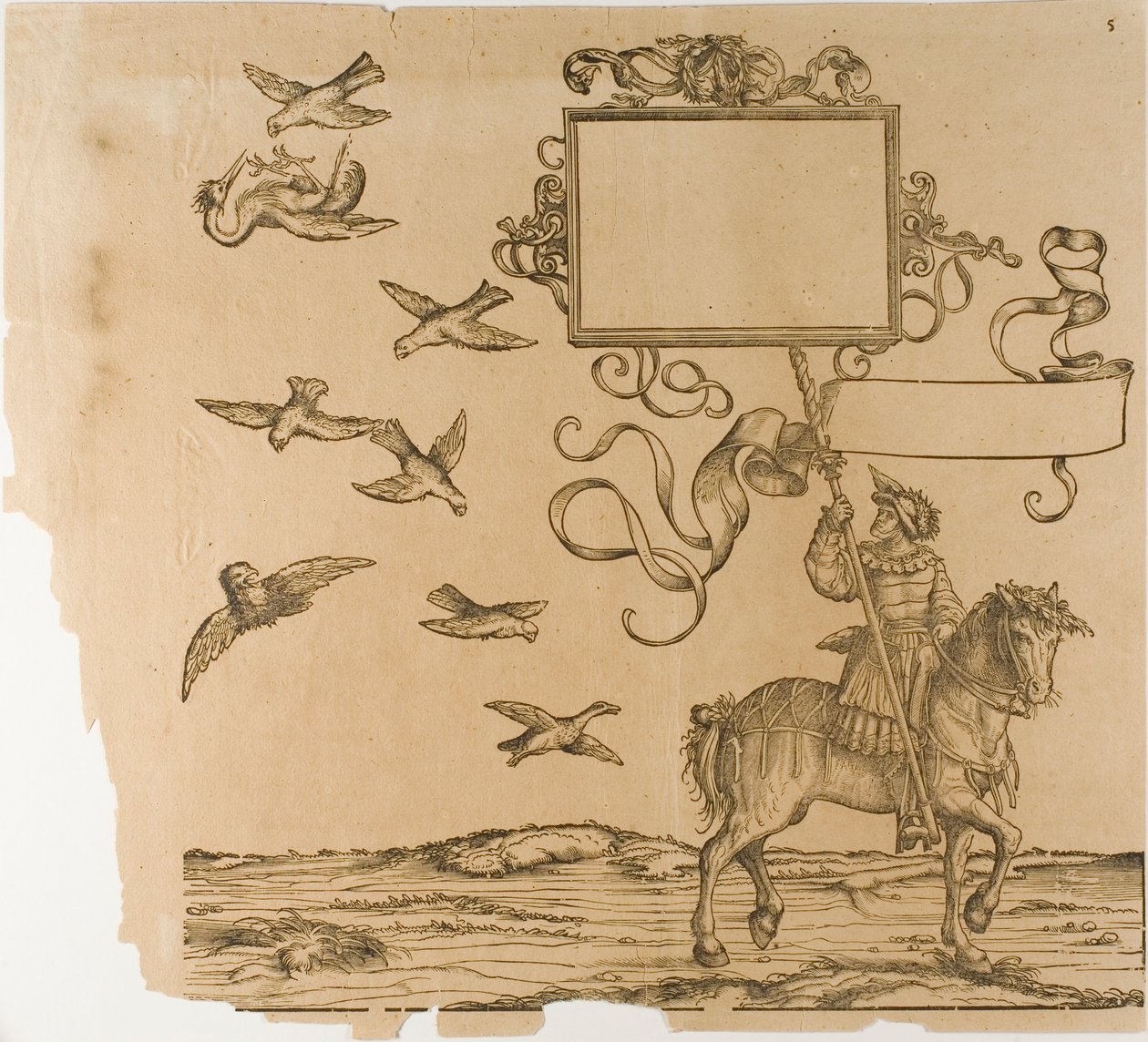 Maximilianuksen voitto tekijältä the Elder Hans Burgkmair