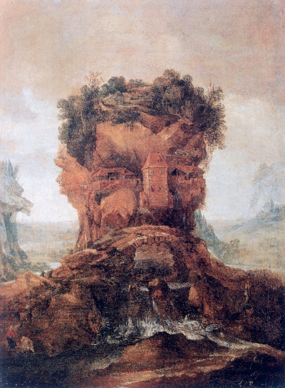 "Antropomorfinen maisema", 1600-1635 tekijältä the younger Joos de Momper