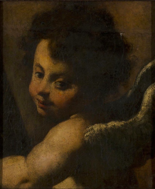 Enkeli tekijältä workshop of Bernardo Strozzi