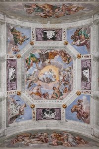 Olympus, Olympuksen salin holvi tekijältä Veronese