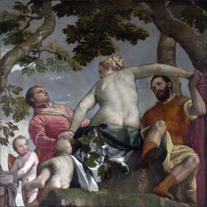 Unfaithfulness, n. 1575 (öljy kankaalle) tekijältä Veronese