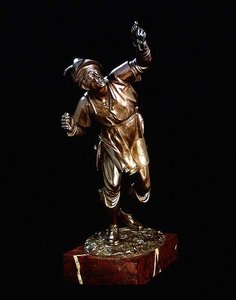 Lintujensieppaaja (pronssi) tekijältä Giambologna