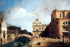 Venetsia, Pyhän Markuksen koulu tekijältä Canaletto