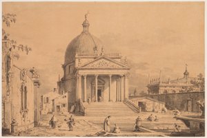 Näkymä suunniteltu San Simone Piccolon kanssa, c. 1735