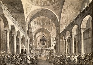 Giovanni Antonio Canal, joka tunnetaan nimellä Canaletto (1697-1768) ja Giovanni Battista Brustolon (1712-1796), kaiverrukset vastikään valitusta Venetsian dogista. Italia