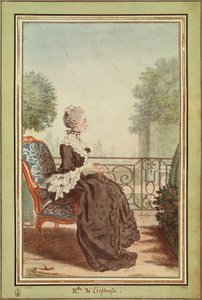 Jeanne Julie Eleonore de Lespinasse, Louis de Carmontelle (1717-1806), kaiverrus