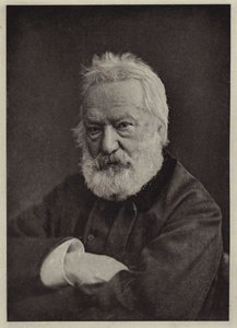 Victor Hugo (m/w kuva) tekijältä Nadar