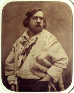 Muotokuva ranskalaisesta kirjailijasta Theophile Gautier