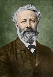 Nadarin muotokuva ranskalaisesta kirjailijasta Jules Vernen (1828-1905).