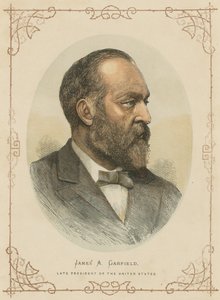 James A Garfield, Yhdysvaltain 20. presidentti (värikaiverrus) tekijältä (after) American School