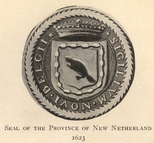 Uuden Alankomaiden maakunnan sinetti tekijältä (after) American School