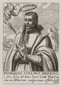 Dominic Collins, irlantilainen jesuiitta ja katolinen marttyyri (kaiverrus) tekijältä (after) English School
