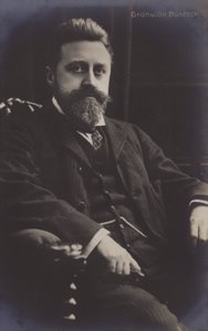 Granville Bantock, brittiläinen säveltäjä (m/w kuva) tekijältä (after) English photographer