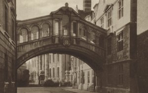 Hertford College, The Bridge (m/w kuva) tekijältä (after) English photographer
