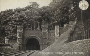 Shugborough Tunnel, lähellä Staffordia (m/w kuva) tekijältä (after) English photographer