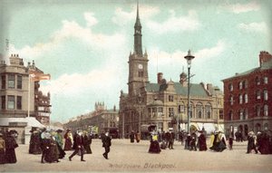 Talbot Square, Blackpool (värikuva) tekijältä (after) English photographer