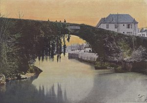Betharram, Le Pont (värillinen kuva) tekijältä (after) French Photographer