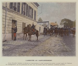 Saapuminen kantoniin (värillinen kuva) tekijältä (after) French Photographer