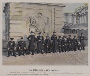 La Digestion "aux Canons" (värillinen kuva) tekijältä (after) French Photographer